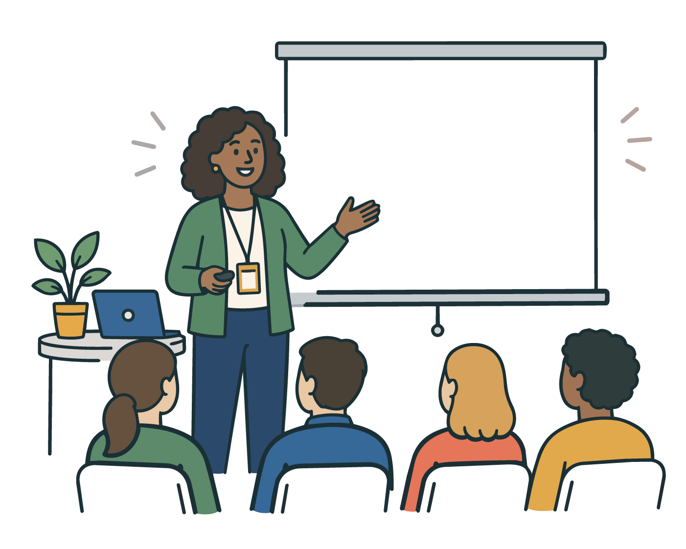 Presenter speaking to a group of Head Start professionals during a breakout session at the WHSA Annual Training Conference
